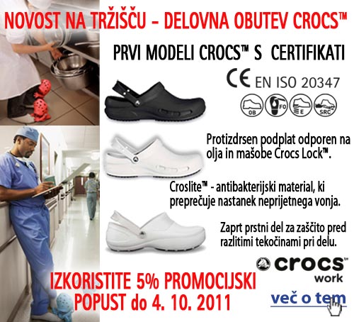 Crocs certificirana delovna obutev
