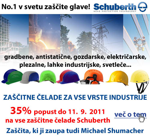 Zaščitne čelade Schuberth