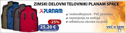 Zimski delovni telovniki