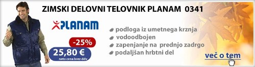 Zimski delovni telovnik