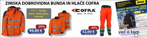 Zimska delovna bunda