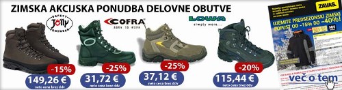 Zimski zaščitni čevlji