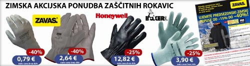 Zimske zaščitne rokavice