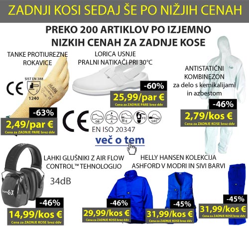 delovni čevlji, delovne obleke