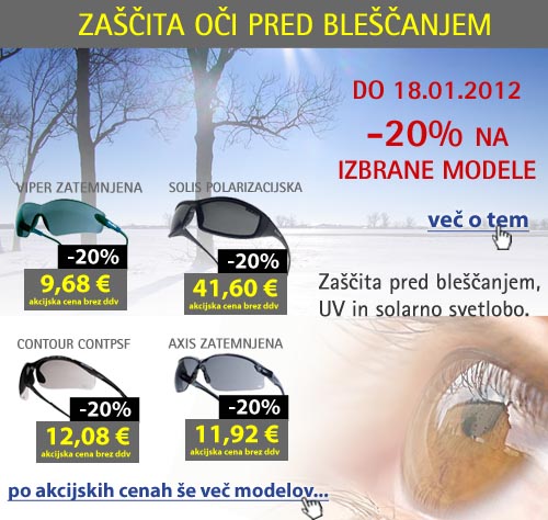 Zaščitna očala_zaščita pred bleščanjem