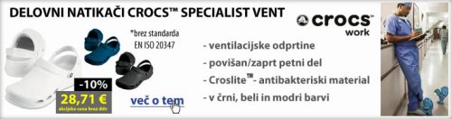 Delovni natikači Crocs