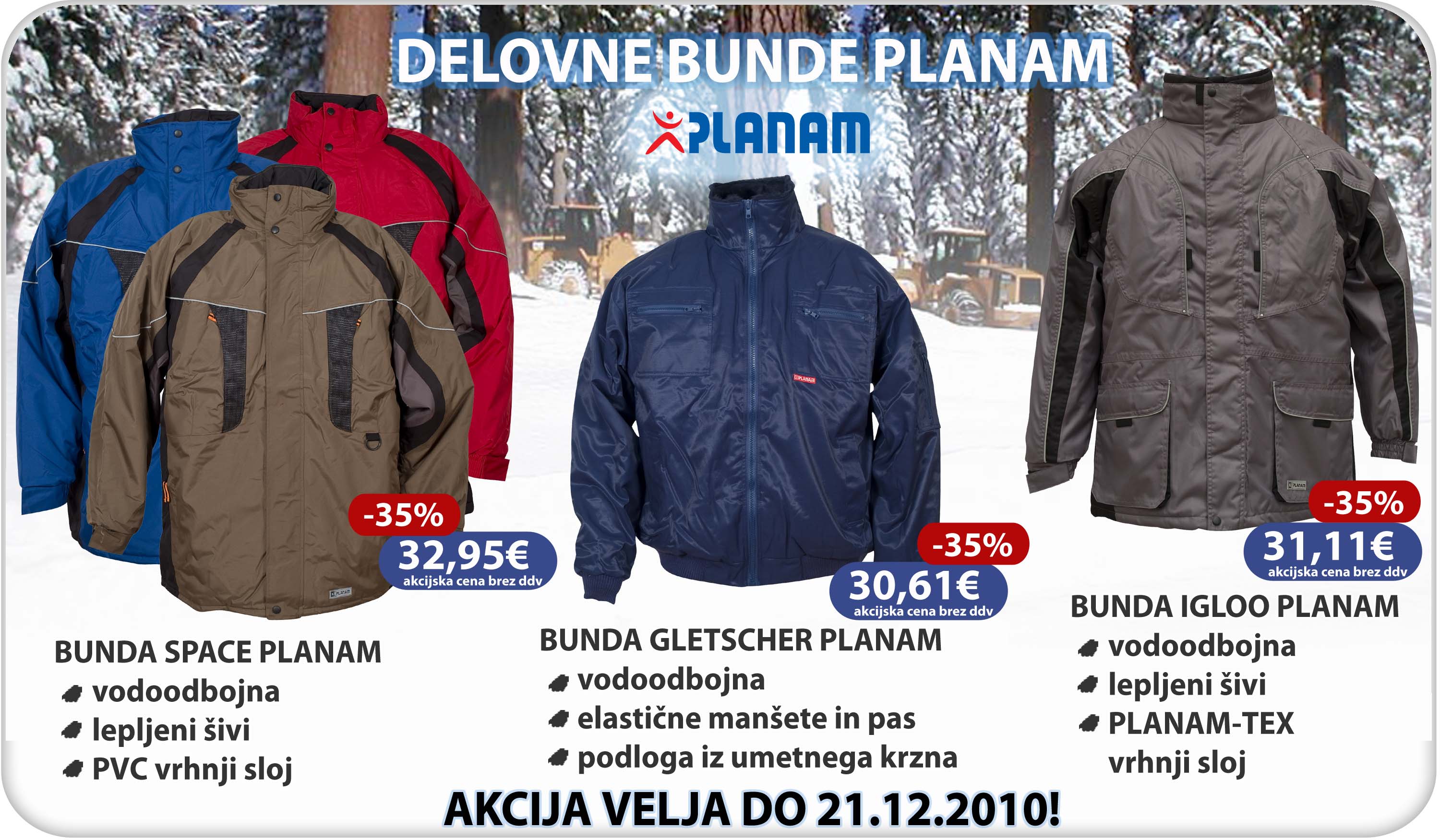 Delovne bunde Planam