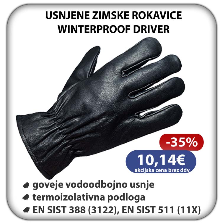Zimske delovne rokavice Winterproof