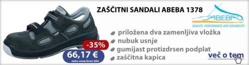 Zaščitni delovni sandali Abeba