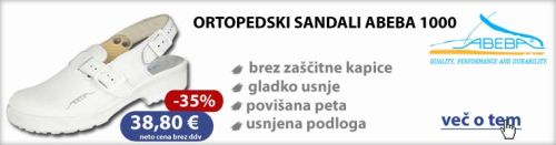 Ortopedski delovni sandali