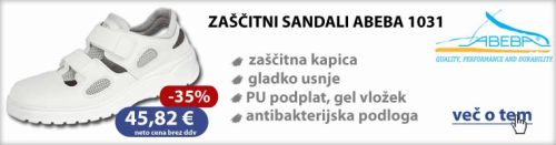 Zaščitni delovni sandali Abeba