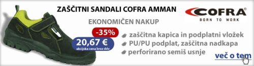 Zaščitni sandali Cofra