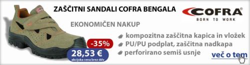 Zaščitni delovni sandali