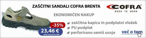 Zaščitni sandali Cofra