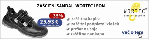 Zaščitni sandali Wortec