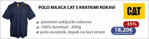 Polo kratka majica CAT