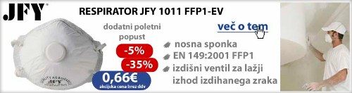 Respirator JFY FFP1