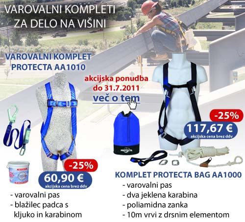 Varovalna oprema za delo na višini