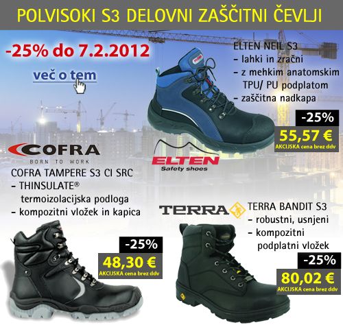 Polvisoki zaščitni delovni čevlji Polvisoki delovni čevlji
