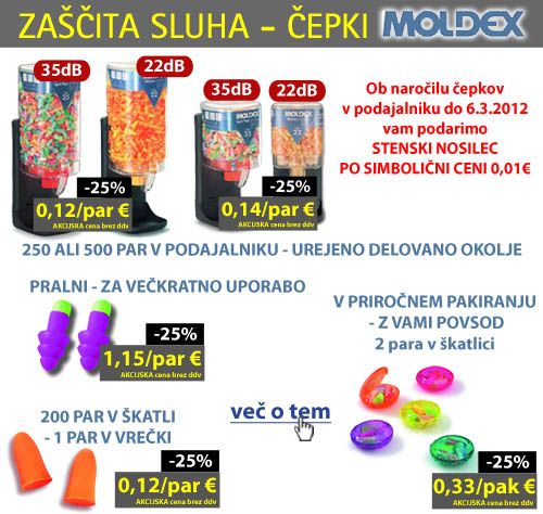zaščita sluha - ušesni čepki