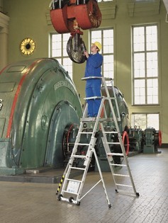 TELESKOPSKA LESTEV S PODESTOM ZAP TELEMASTER S 41327 ZARGES TELESKOPSKA LESTEV 109173