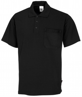 ČRNA POLO MAJICA S KRATKIMI 110204