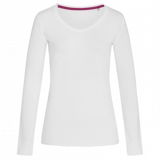 MAJICA Ž DR V-NECK STED. CLAIRE BELA STEDMAN MAJICA Ž DR V-NECK 124808