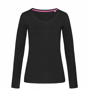 MAJICA Ž DR V-NECK STED. CLAIRE ČRNA STEDMAN MAJICA Ž DR V-NECK 124809